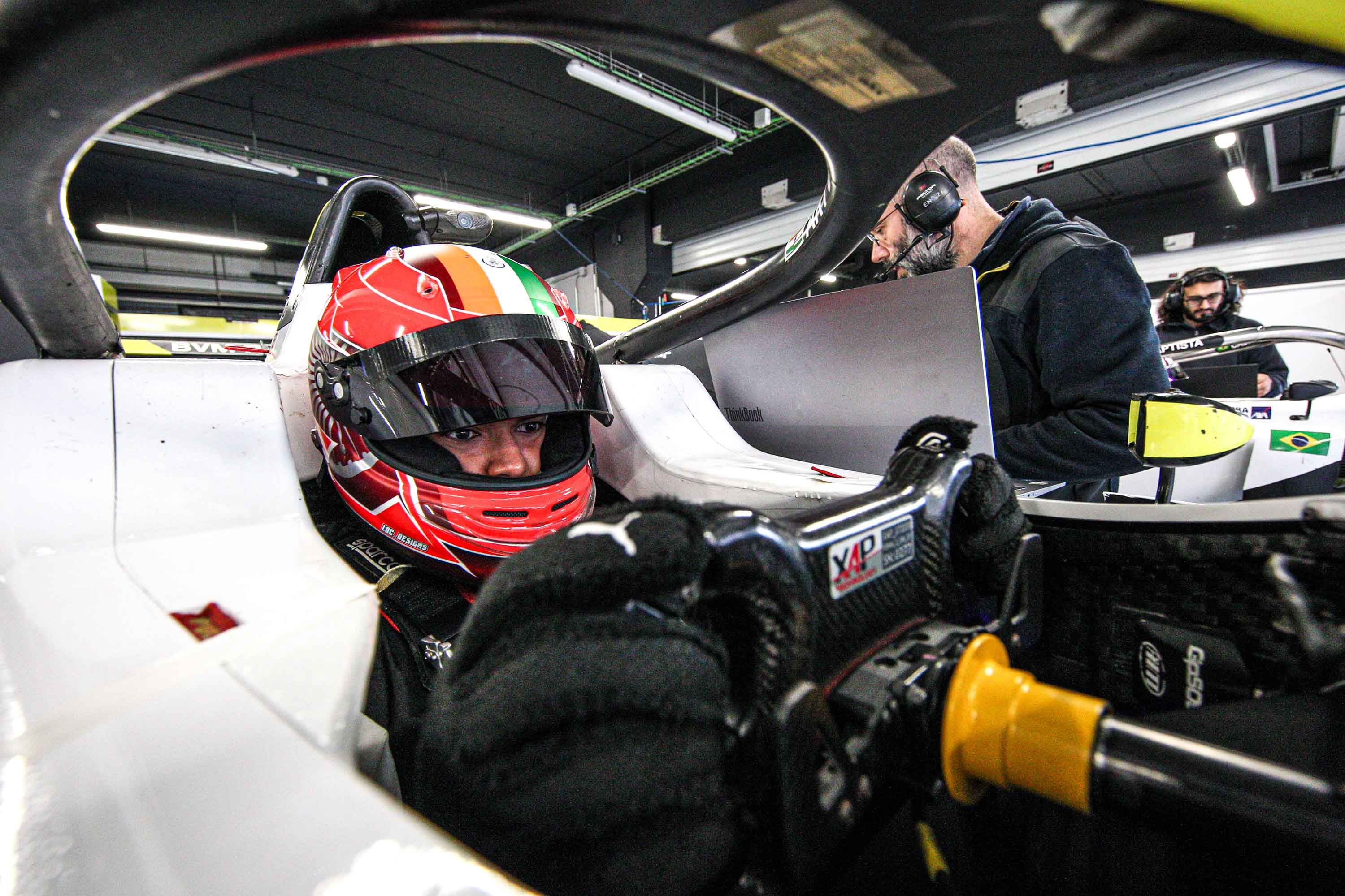 Ary Bansal fastest in his Euroformula Open debut at Barcelona